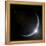 An Artist's Depiction of Sunrise over a Planet Viewed from Space-null-Framed Stretched Canvas