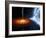 An Artist's Illustration of the Cygnus X-1 System-Stocktrek Images-Framed Art Print