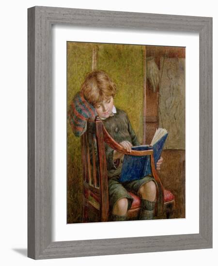 An Artist's Son-Charles James Adams-Framed Giclee Print