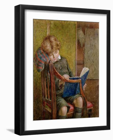 An Artist's Son-Charles James Adams-Framed Giclee Print