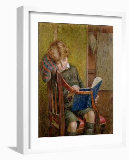 An Artist's Son-Charles James Adams-Framed Giclee Print