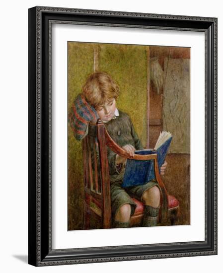 An Artist's Son-Charles James Adams-Framed Giclee Print