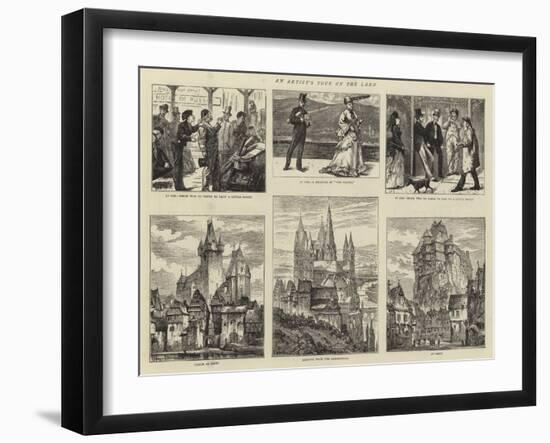 An Artist's Tour on the Lahn-Edward Frederick Brewtnall-Framed Giclee Print