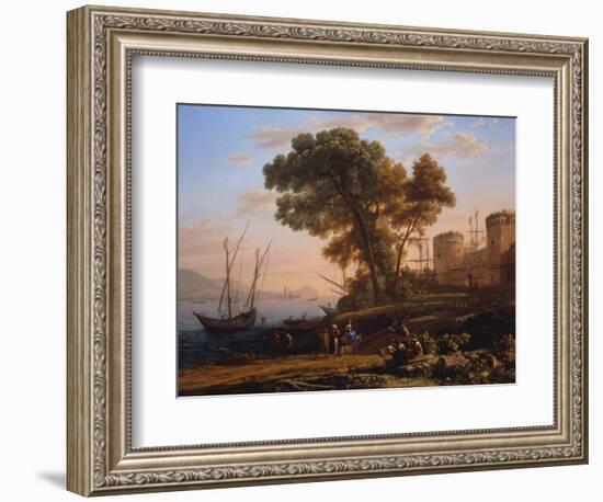 An Artist Studying from Nature, 1639-Claude Lorraine-Framed Giclee Print