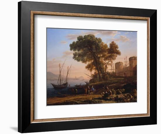 An Artist Studying from Nature, 1639-Claude Lorraine-Framed Giclee Print