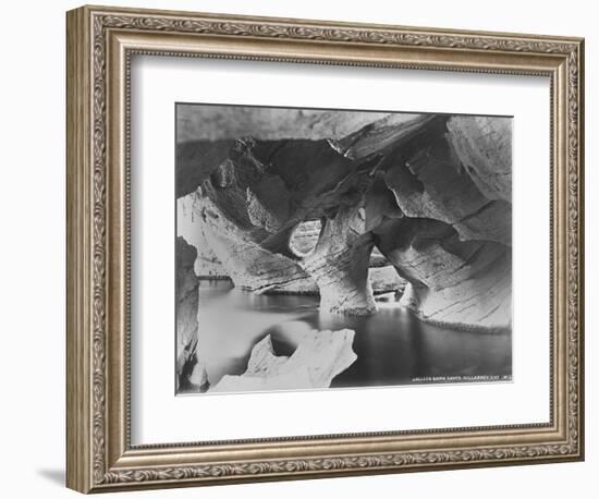 An Artistically Composed View of Colleen Bawn Caves, Killarney, C.1890-Robert French-Framed Giclee Print