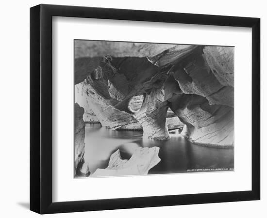 An Artistically Composed View of Colleen Bawn Caves, Killarney, C.1890-Robert French-Framed Giclee Print