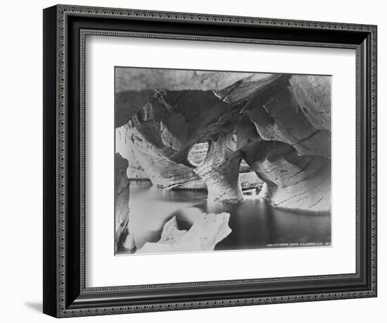 An Artistically Composed View of Colleen Bawn Caves, Killarney, C.1890-Robert French-Framed Giclee Print