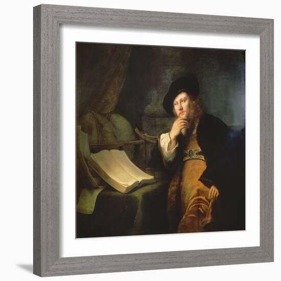 An Astronomer, 1652 (Oil on Canvas)-Ferdinand Bol-Framed Giclee Print