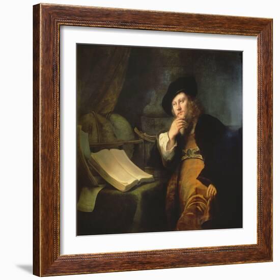 An Astronomer, 1652 (Oil on Canvas)-Ferdinand Bol-Framed Giclee Print