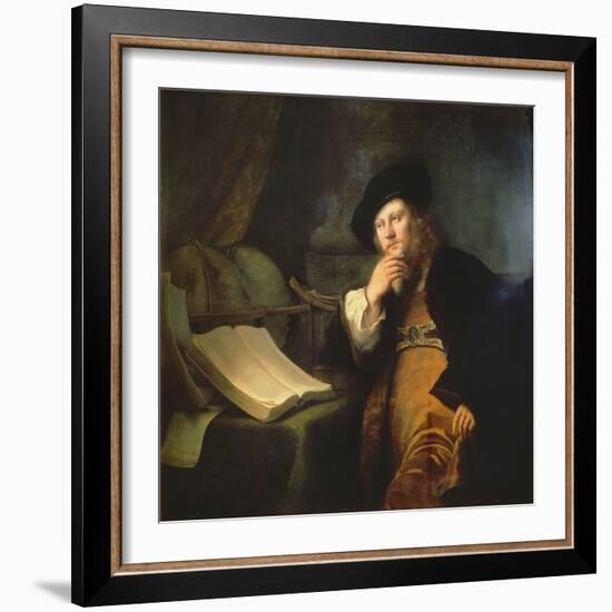 An Astronomer, 1652 (Oil on Canvas)-Ferdinand Bol-Framed Giclee Print