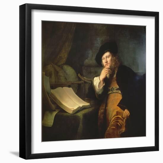 An Astronomer, 1652 (Oil on Canvas)-Ferdinand Bol-Framed Giclee Print