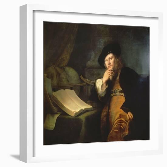 An Astronomer, 1652 (Oil on Canvas)-Ferdinand Bol-Framed Giclee Print