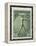 An Athlete Jumping. Greece 1906 Olympic Games 5 Lepta, Unused-null-Framed Premier Image Canvas