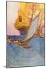 An Attack on a Galleon, Early 20Th Century (Book Illustration)-Howard Pyle-Mounted Giclee Print