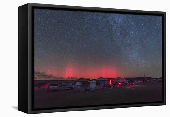 An Aurora Display over Okalahoma During the Okie-Tex Star Party-null-Framed Premier Image Canvas