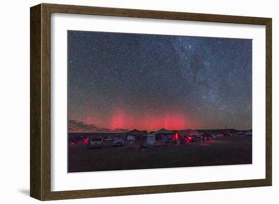 An Aurora Display over Okalahoma During the Okie-Tex Star Party-null-Framed Photographic Print