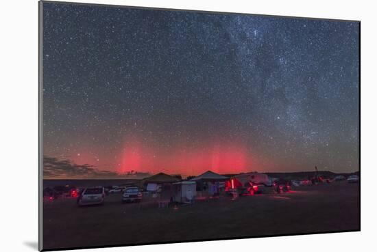 An Aurora Display over Okalahoma During the Okie-Tex Star Party-null-Mounted Photographic Print