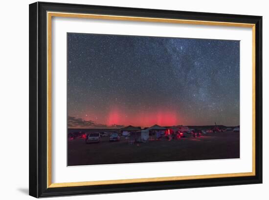 An Aurora Display over Okalahoma During the Okie-Tex Star Party-null-Framed Photographic Print