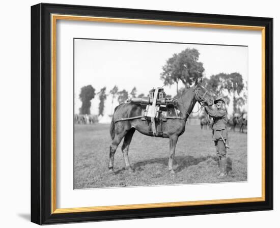 An Australian Soldier-null-Framed Photographic Print