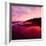 An Australian Sunset on a Beach-Trigger Image-Framed Photographic Print