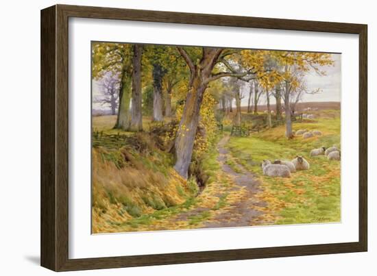 An Autumn Afternoon-Charles James Adams-Framed Giclee Print