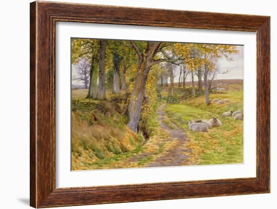 An Autumn Afternoon-Charles James Adams-Framed Giclee Print