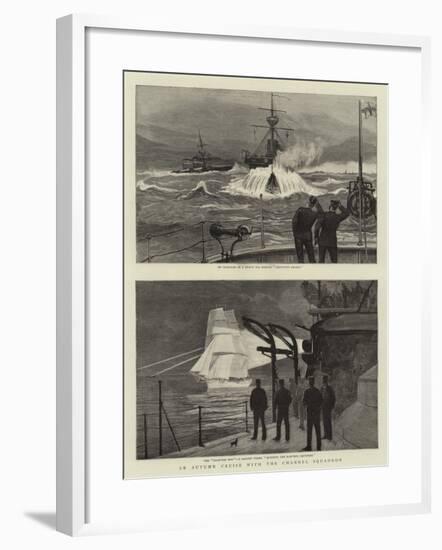 An Autumn Cruise with the Channel Squadron-null-Framed Giclee Print