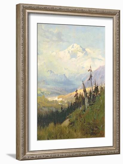An Autumn Day, Mt. Mckinley-Sidney Laurence-Framed Giclee Print
