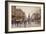 An Autumn Evening in Paris-Eugene Galien-Laloue-Framed Giclee Print