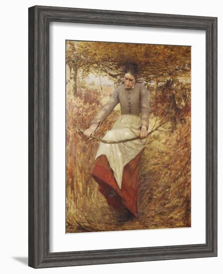 An Autumn Morning-Henry Herbert La Thangue-Framed Giclee Print