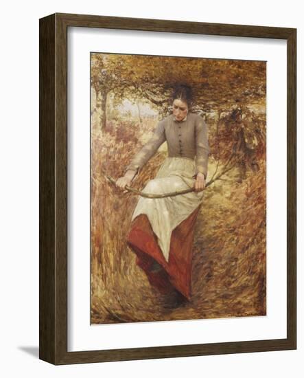 An Autumn Morning-Henry Herbert La Thangue-Framed Giclee Print