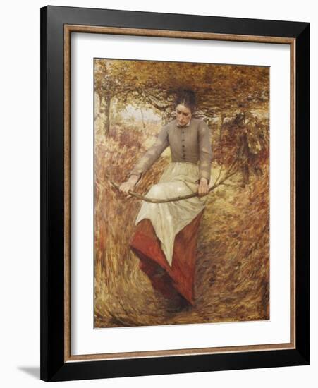 An Autumn Morning-Henry Herbert La Thangue-Framed Giclee Print