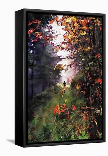 An Autumn Walk-Dorothy Berry-Lound-Framed Premier Image Canvas