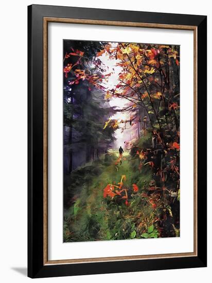 An Autumn Walk-Dorothy Berry-Lound-Framed Giclee Print