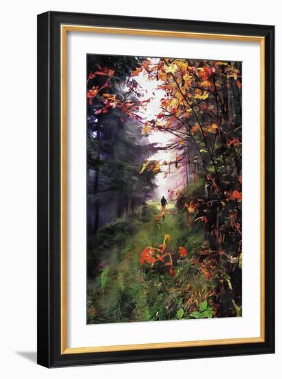 An Autumn Walk-Dorothy Berry-Lound-Framed Giclee Print