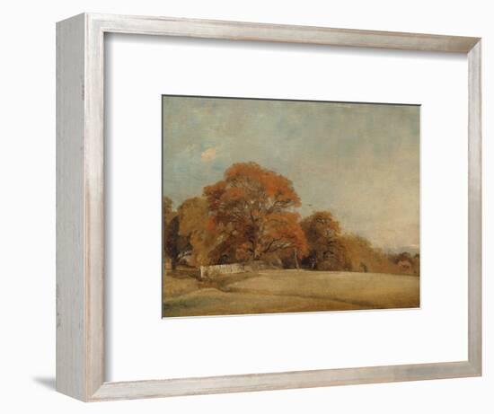 An Autumnal Landscape at East Bergholt, c.1805-08-John Constable-Framed Premium Giclee Print