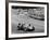 An Davison and Gino Munaron During Formula Intercontinental Race, Brands Hatch, August 1961-null-Framed Photographic Print