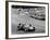 An Davison and Gino Munaron During Formula Intercontinental Race, Brands Hatch, August 1961-null-Framed Photographic Print