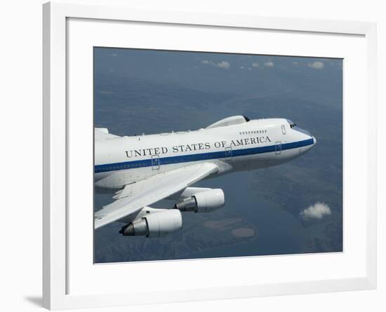 An E-4B National Airborne Operations Center Aircraft-Stocktrek Images-Framed Photographic Print