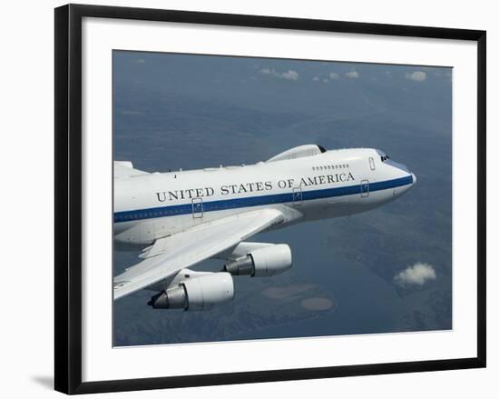 An E-4B National Airborne Operations Center Aircraft-Stocktrek Images-Framed Photographic Print