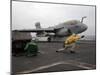 An EA-6B Prowler Launches Off the Flight Deck of USS Kitty Hawk-Stocktrek Images-Mounted Photographic Print