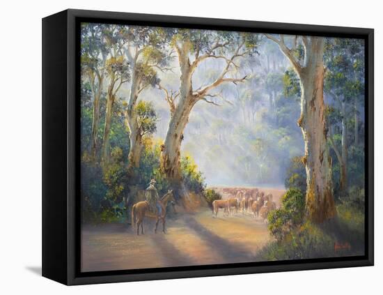 An Early Start 2-John Bradley-Framed Premier Image Canvas