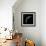 An Earth-Like Planet with an Orbiting Moon Illuminated by a Nearby Sun-null-Framed Art Print displayed on a wall