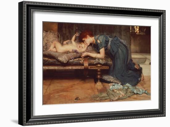 An Earthly Paradise, 1891-Sir Lawrence Alma-Tadema-Framed Giclee Print