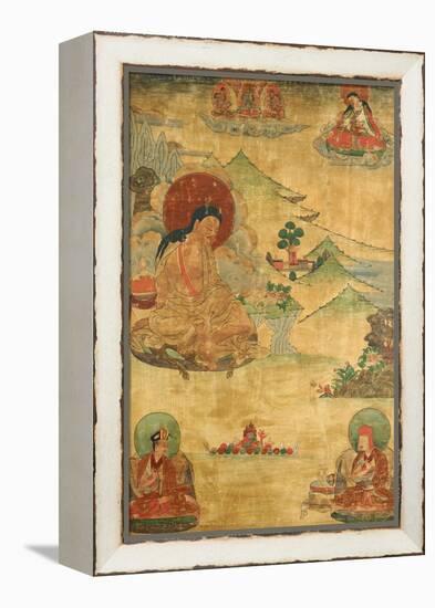 An East Tibetan Thang.ka Depicting Mi.La.Ras.Pa, 19th Century-null-Framed Premier Image Canvas