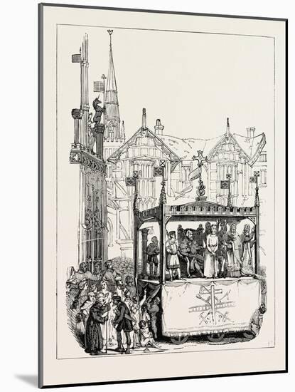 An Easter Play the Passion of Christ-null-Mounted Giclee Print