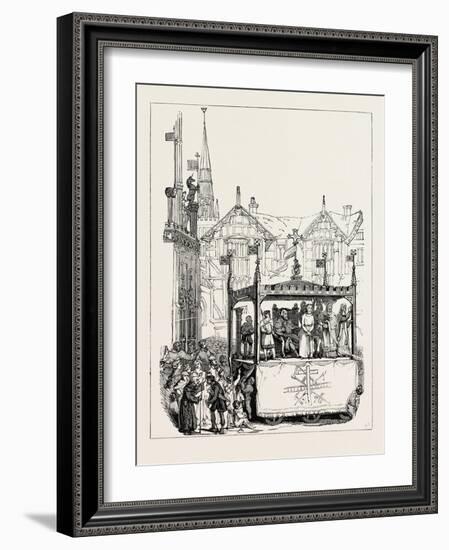 An Easter Play the Passion of Christ-null-Framed Giclee Print
