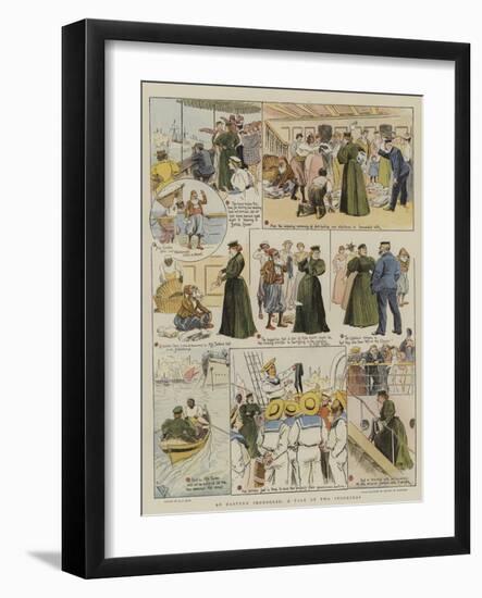 An Eastern Imbroglio, a Tale of Two Stockings-Alexander Stuart Boyd-Framed Giclee Print