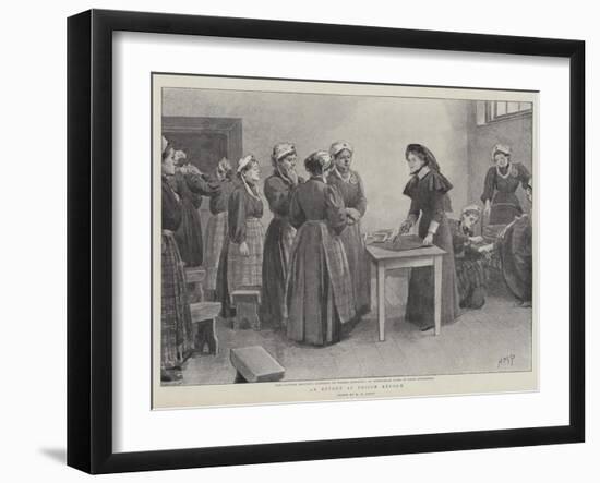 An Effort at Prison Reform-Henry Marriott Paget-Framed Giclee Print